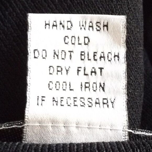 PAPELL STUDIO Sweater, M, Black/White trim, Cardigan/Buttons, 3/4 sleeves - Picture 10 of 11